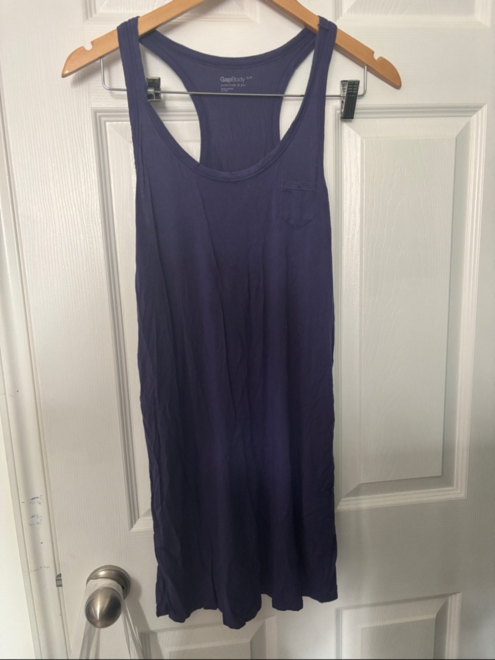 Women's Deep Purple Racerback Tank Dress